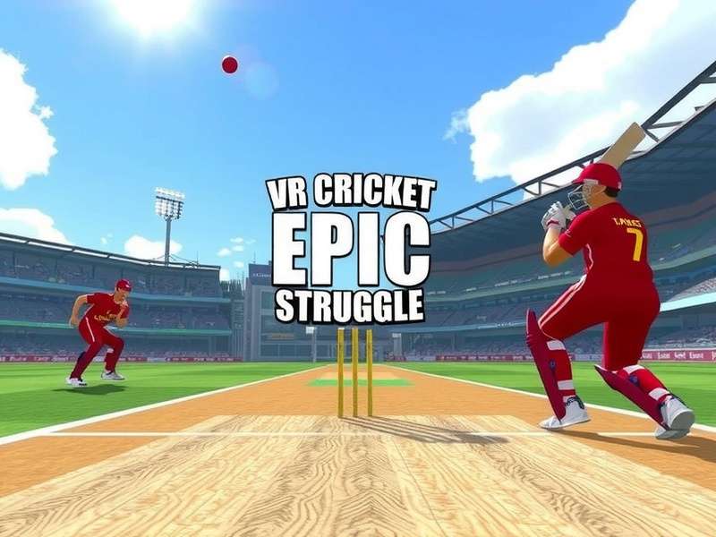 VR Cricket Epic Struggle Gameplay Screenshot